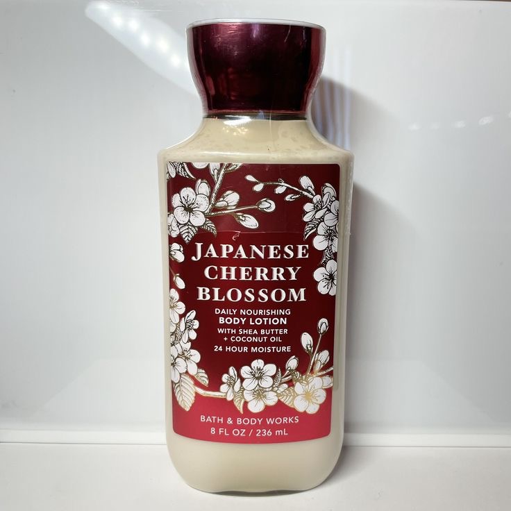 Japanese cherry blossom body lotion