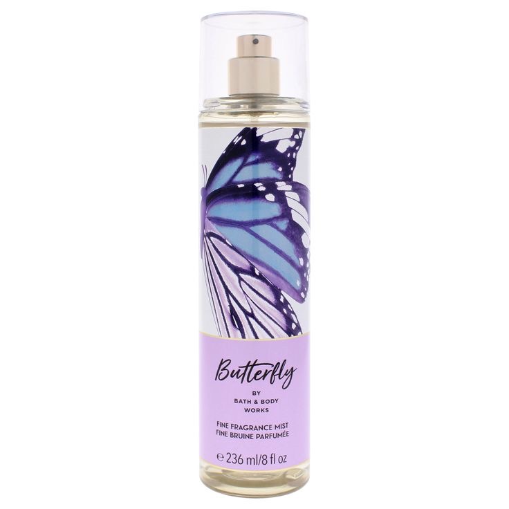 Butterfly body mist