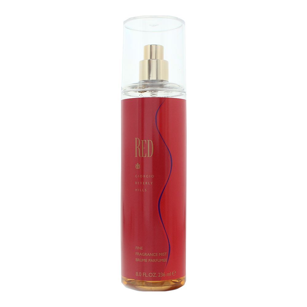 Red Giorgio beverly hills body mist